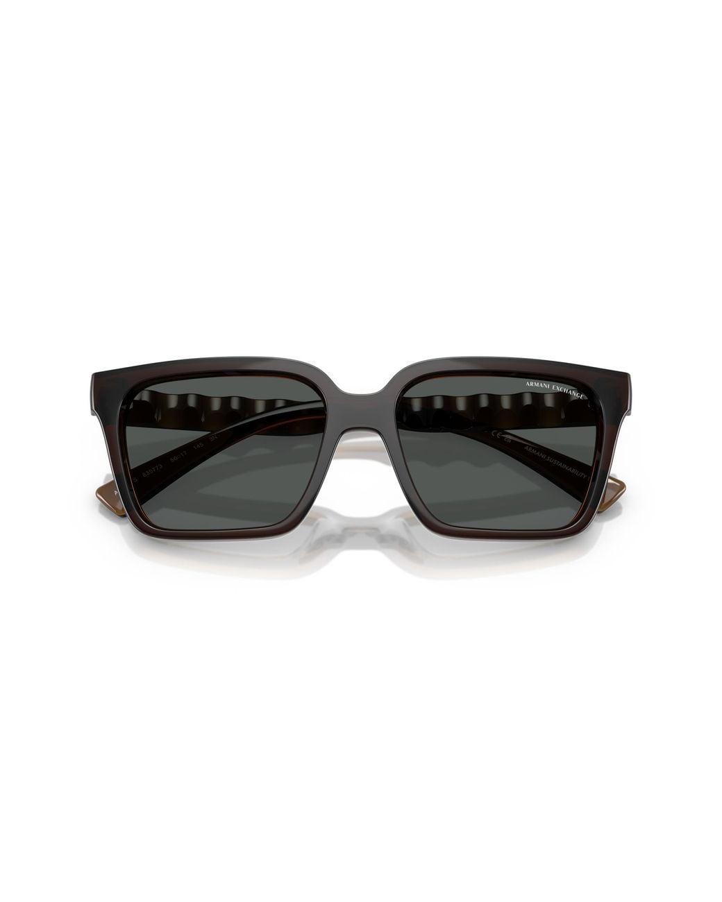 ARMANI EXCHANGE Black Sunglass Ax4147s for men