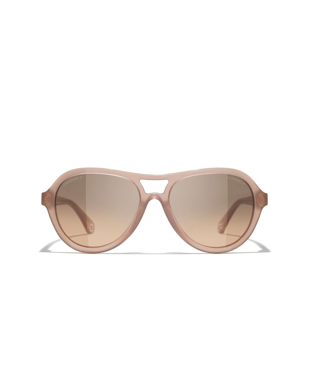 Chanel Black Sunglass Pilot Sunglasses Ch5552u