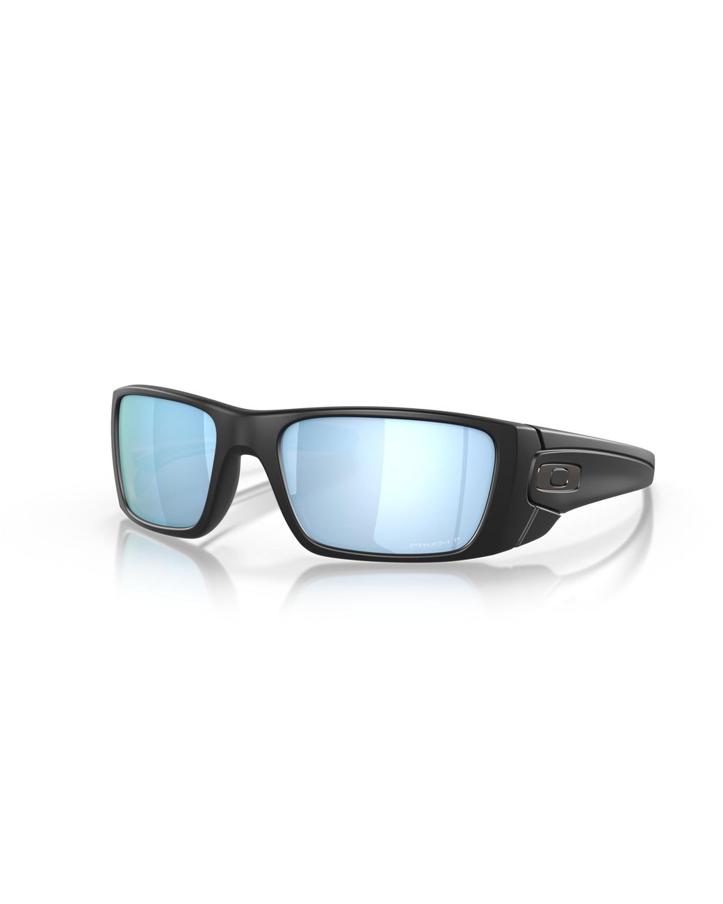 Oakley Mod. 9013 Sun Frogskins 24-420 55 Rectangular Sunglasses 55, Matte Carbon/black Iridium for men