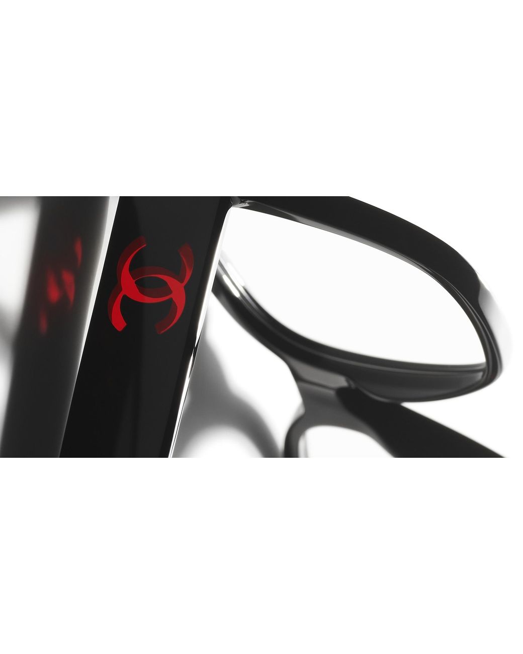 Chanel Black Sunglass Square Eyeglasses Ch3475