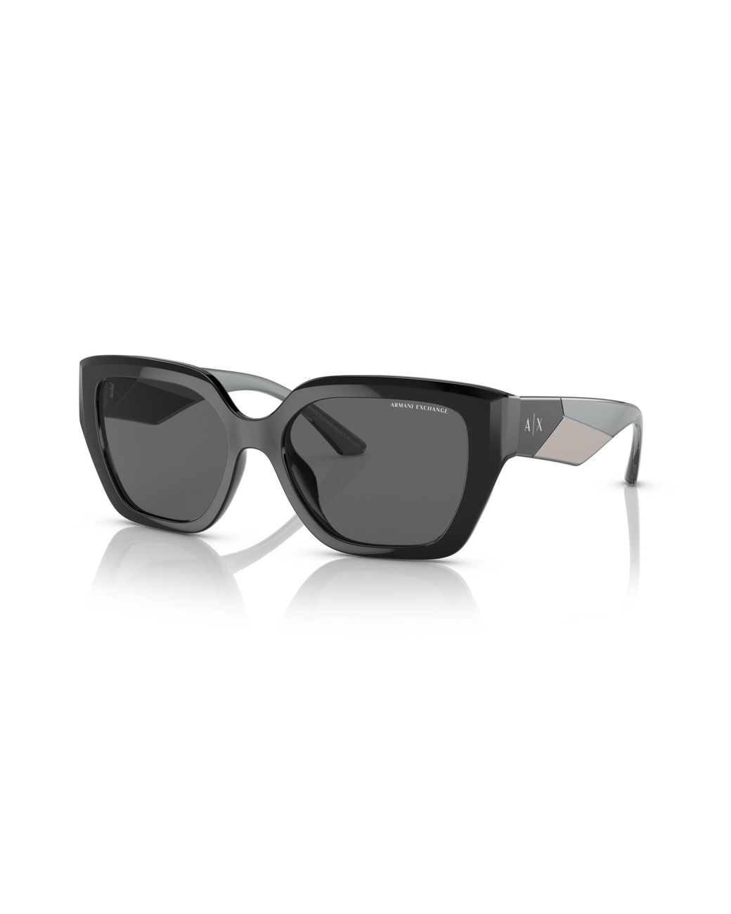 ARMANI EXCHANGE Black Sunglass Ax4125su