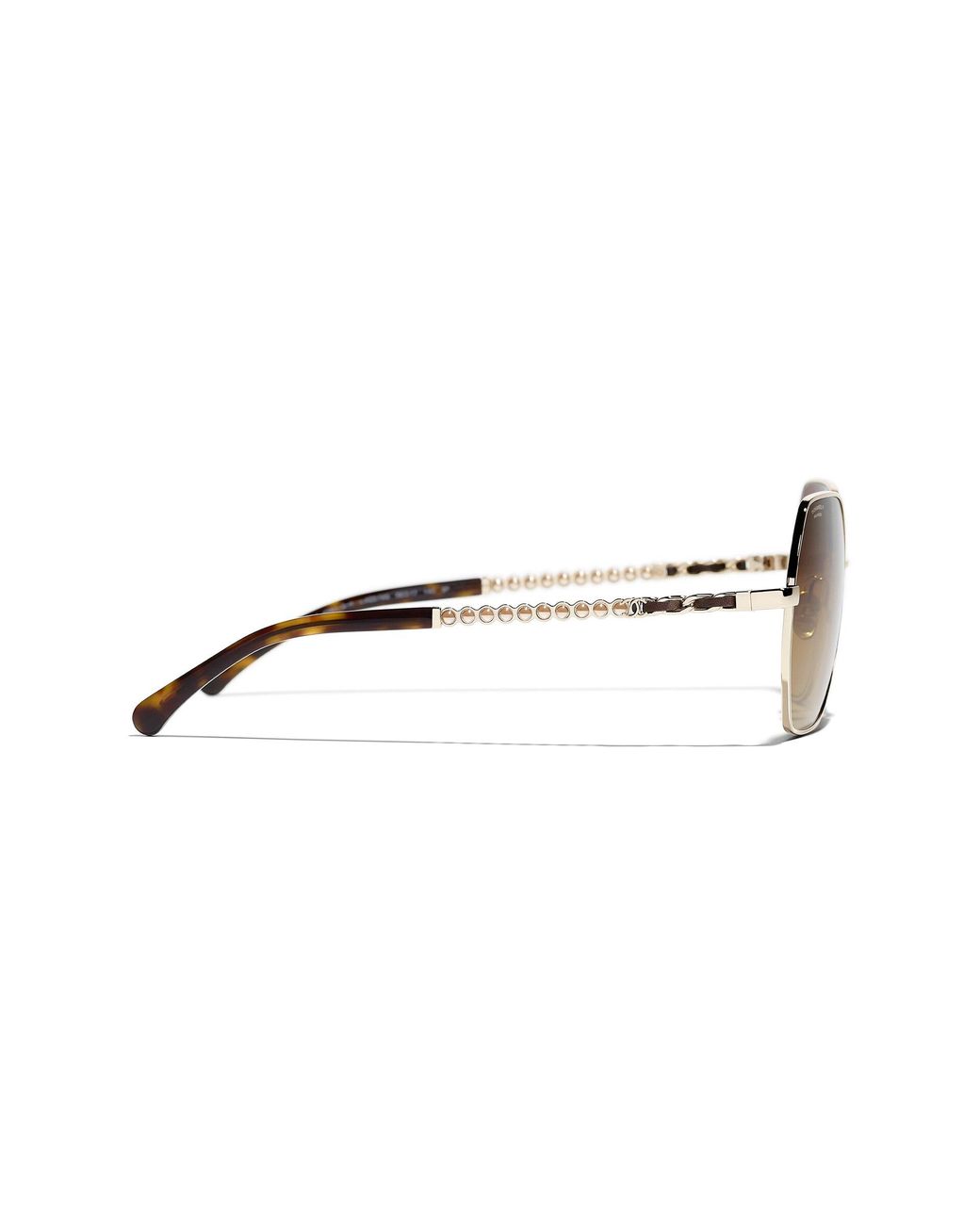 Chanel Black Sunglass Square Sunglasses Ch4281qh