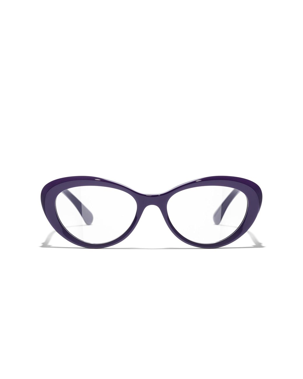 Chanel Black Sunglass Cat Eye Eyeglasses Ch3466
