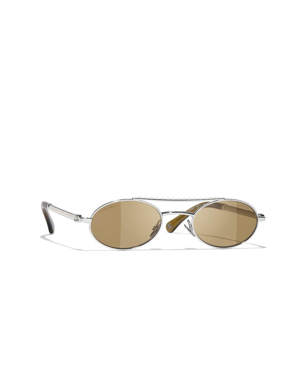 Chanel Black Sunglass Oval Sunglasses Ch4297h Ch4297h