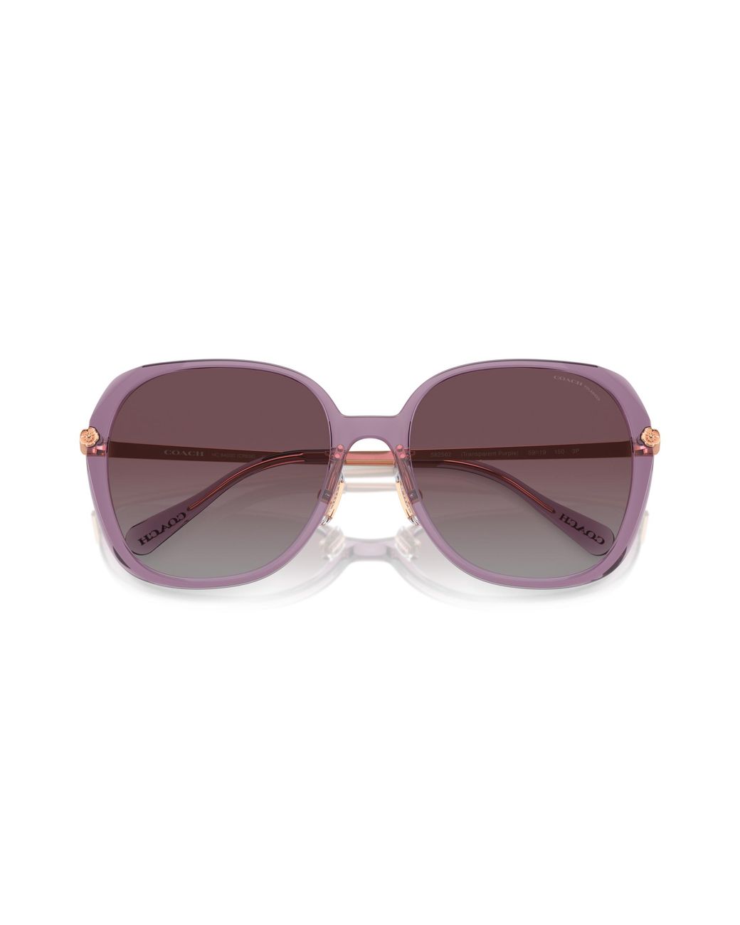 COACH Black Sunglass Cr636