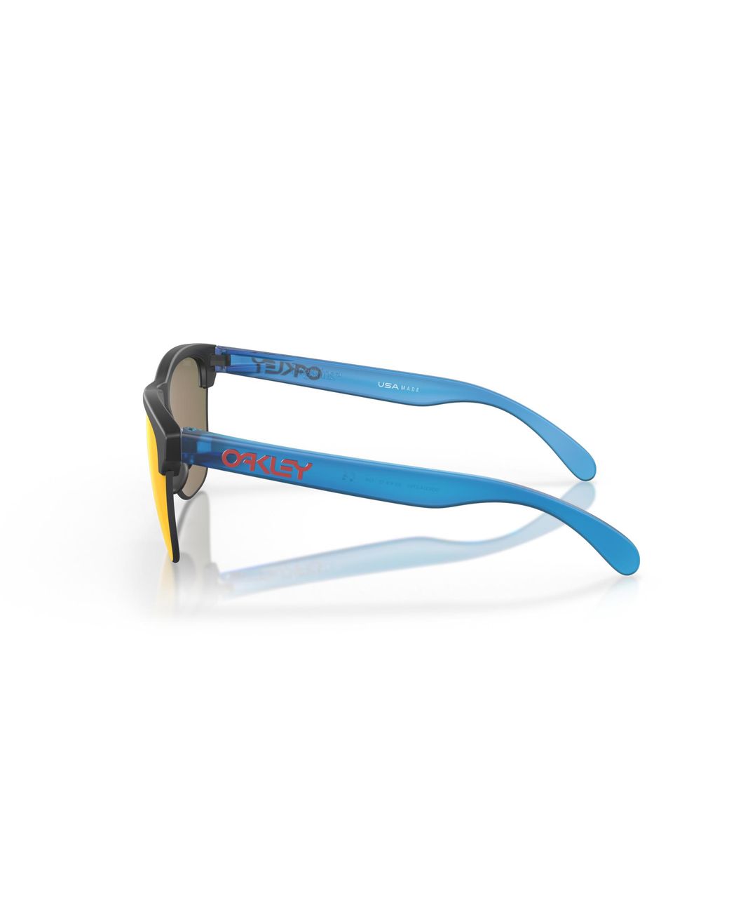 Oakley Black Sunglass Frogskinstm Lite Maverick Vinales Signature Series