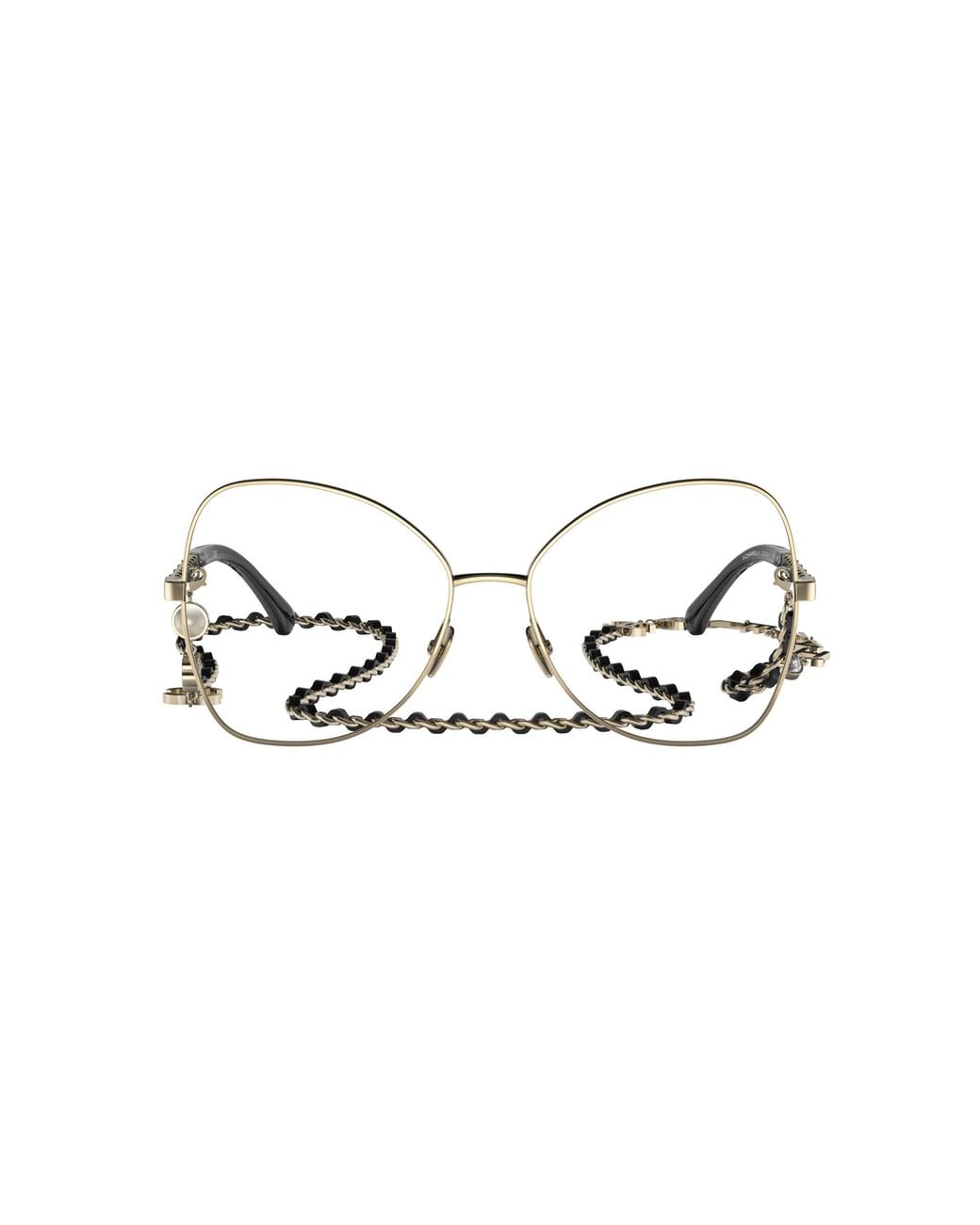 Chanel Black Sunglass Butterfly Eyeglasses Ch2205q
