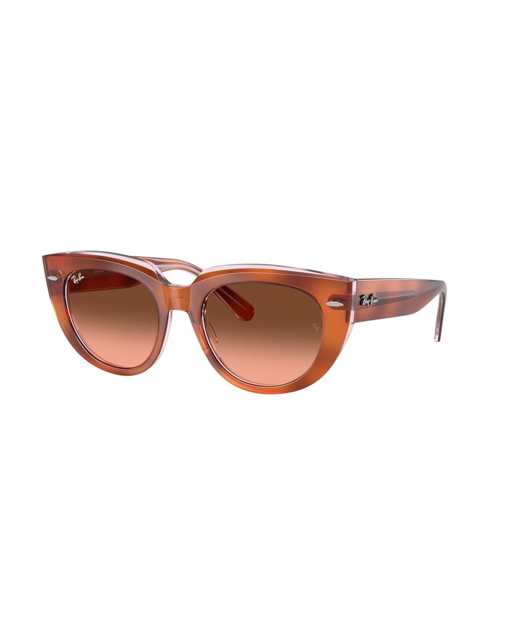Ray-Ban Black Rb2286f Doreen Low Bridge Fit Square Sunglasses