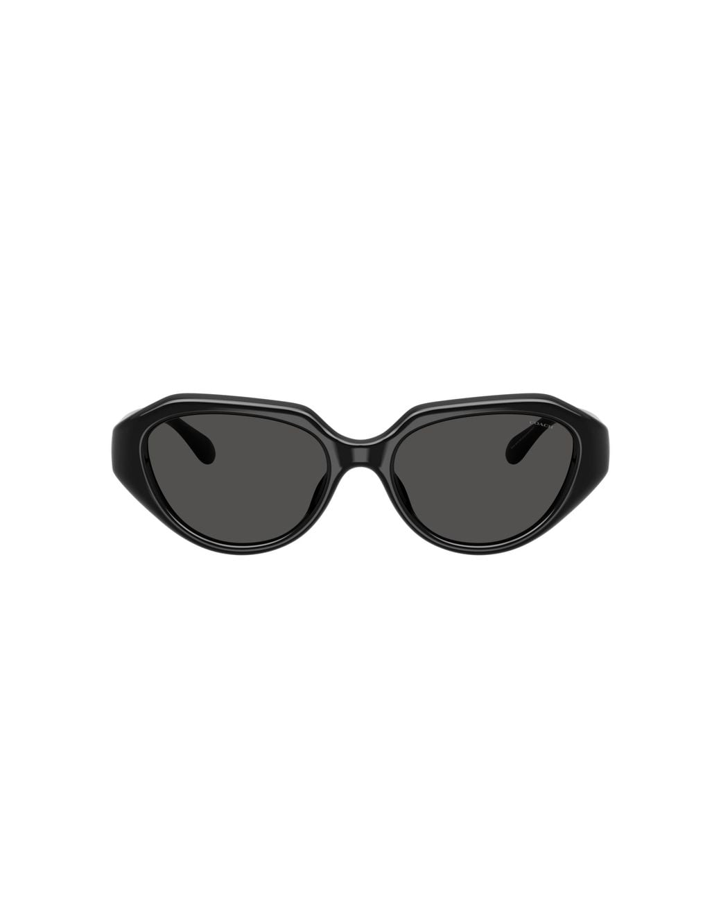 COACH Black C Hardware Geometric Sunglasses