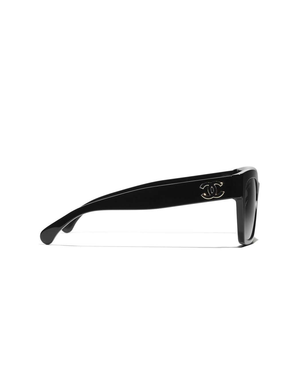 Chanel Black Sunglass Butterfly Sunglasses Ch5557