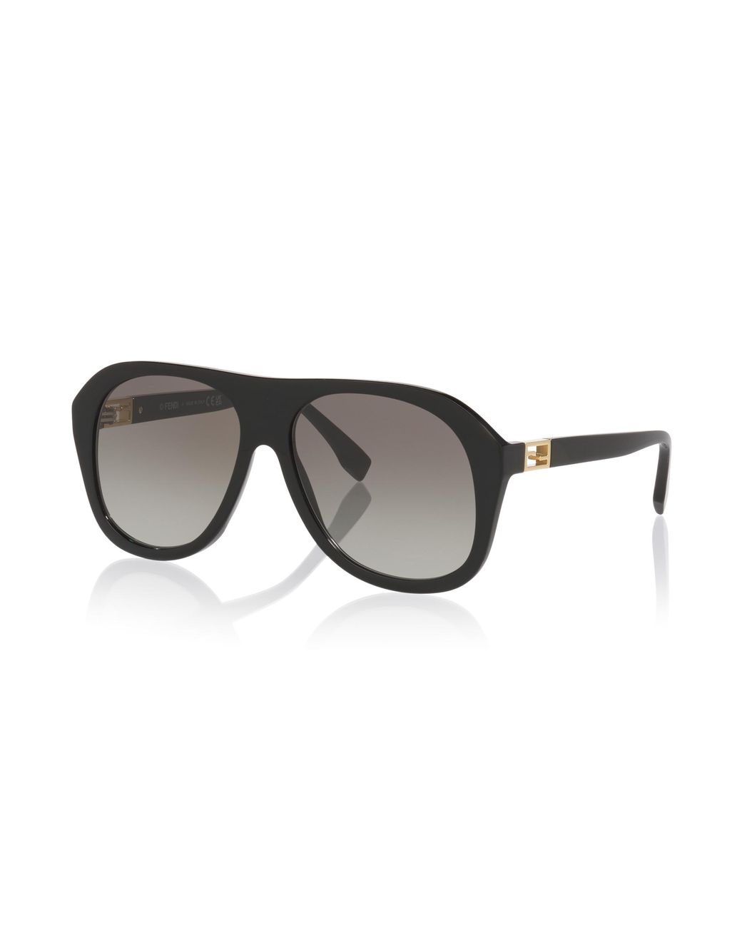 Fendi Black Sunglass Baguette Fe40223i