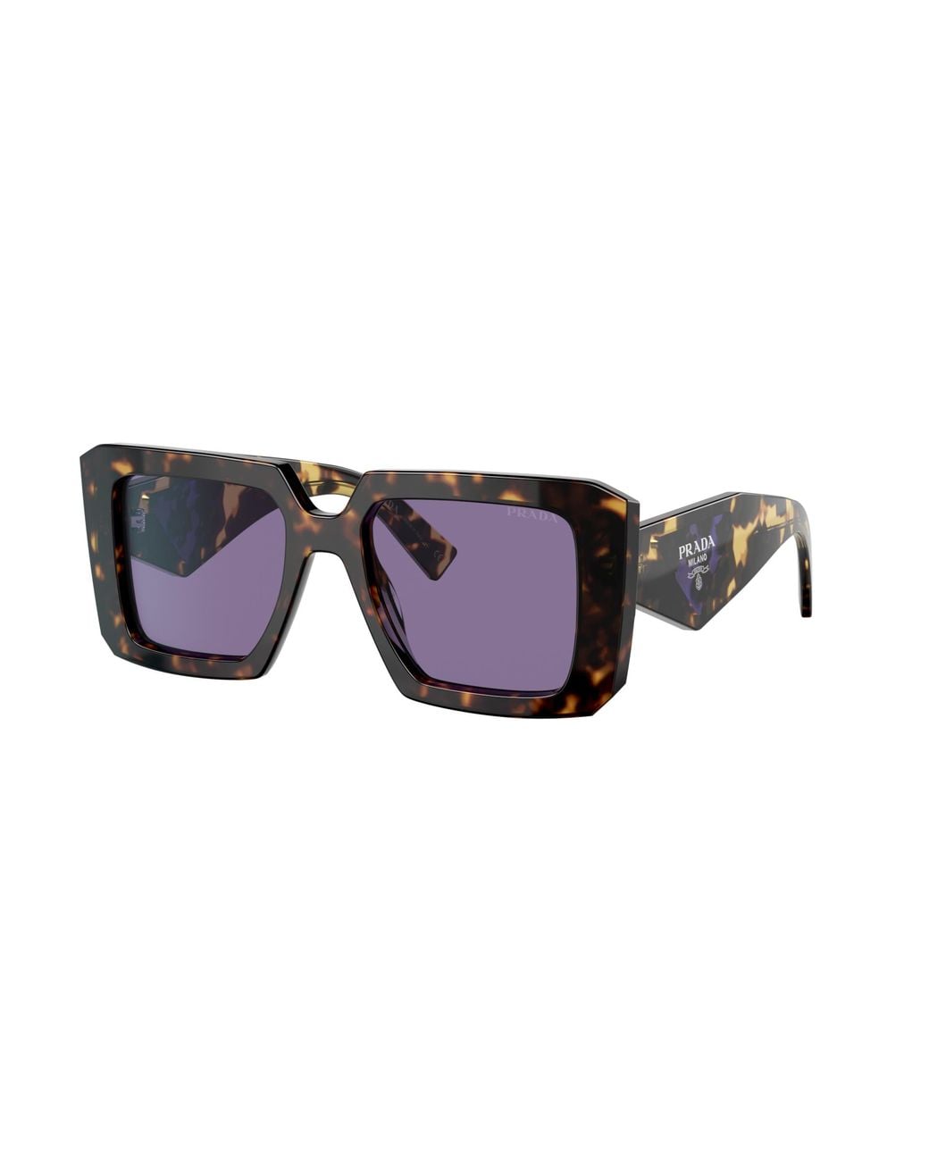 Femme Sunglass Pr 23Ys Prada en coloris Black