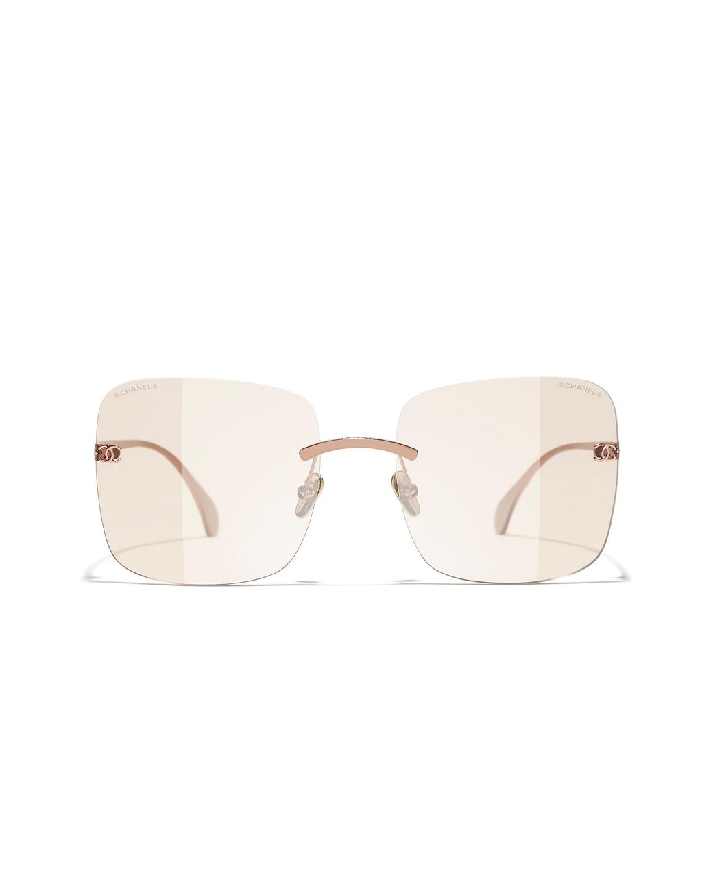 Chanel Black Sunglass Square Blue Light Glasses Ch4287st