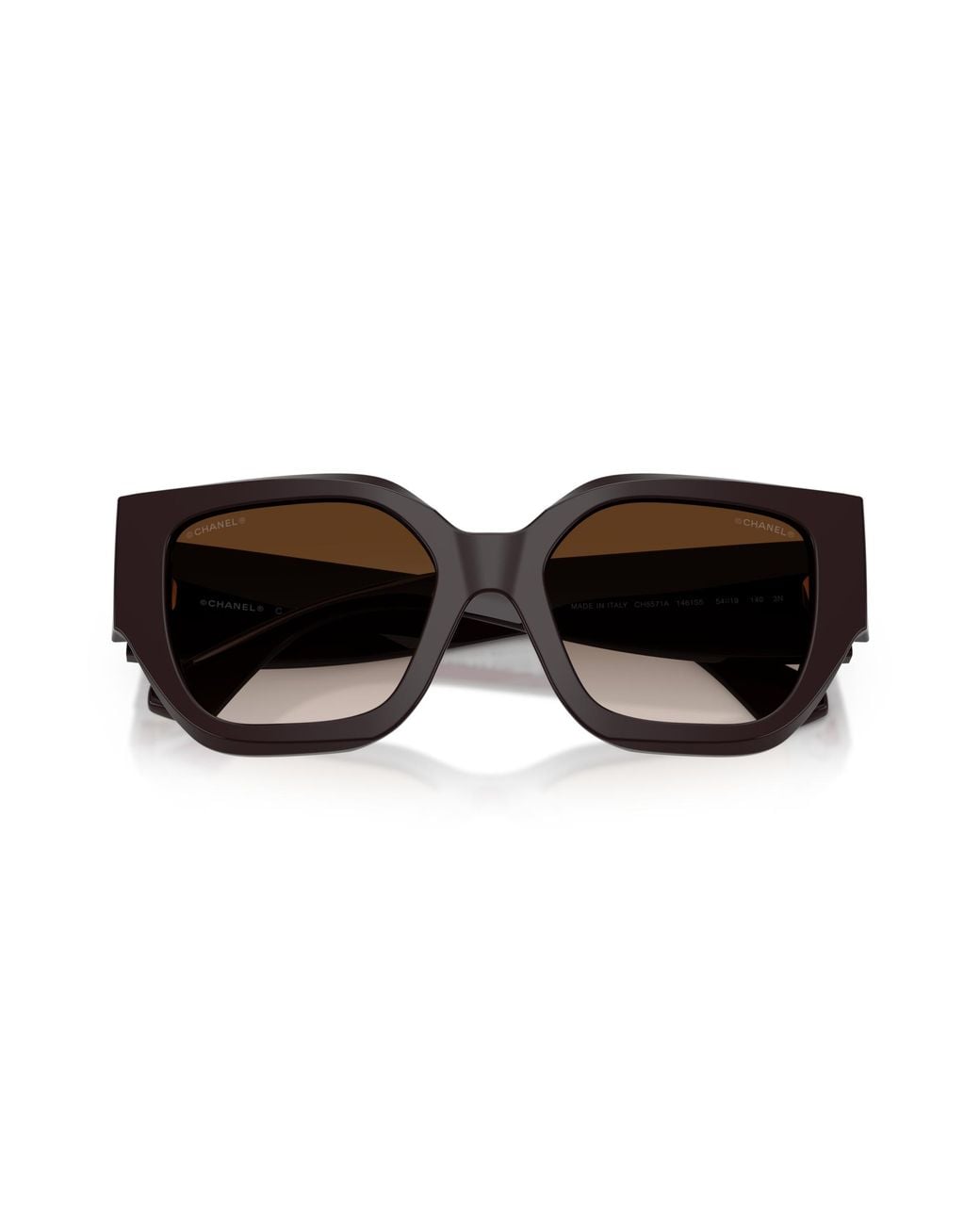 Chanel Black Sunglass Butterfly Sunglasses Ch5571a