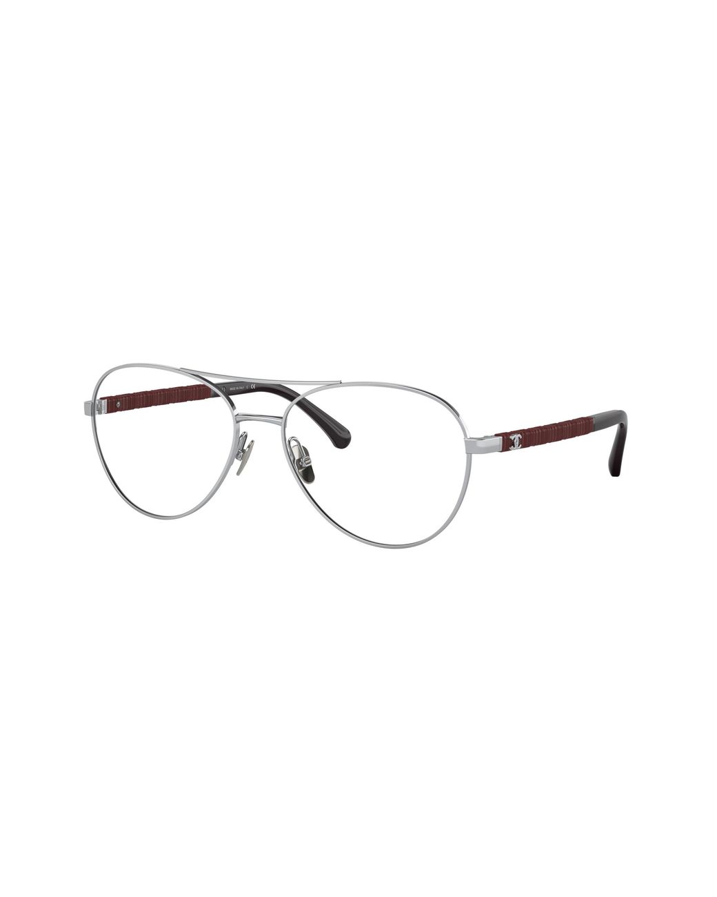 Chanel Black Sunglass Pilot Eyeglasses Ch2210q