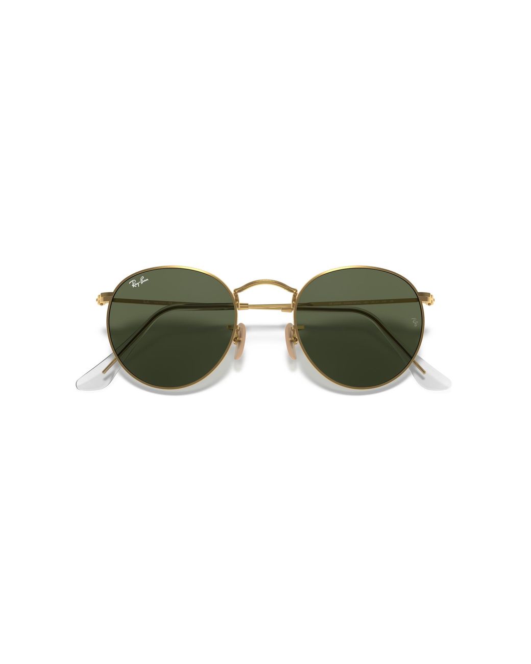 Ray-Ban Black Sunglass Rb3447n Round Flat Lenses for men