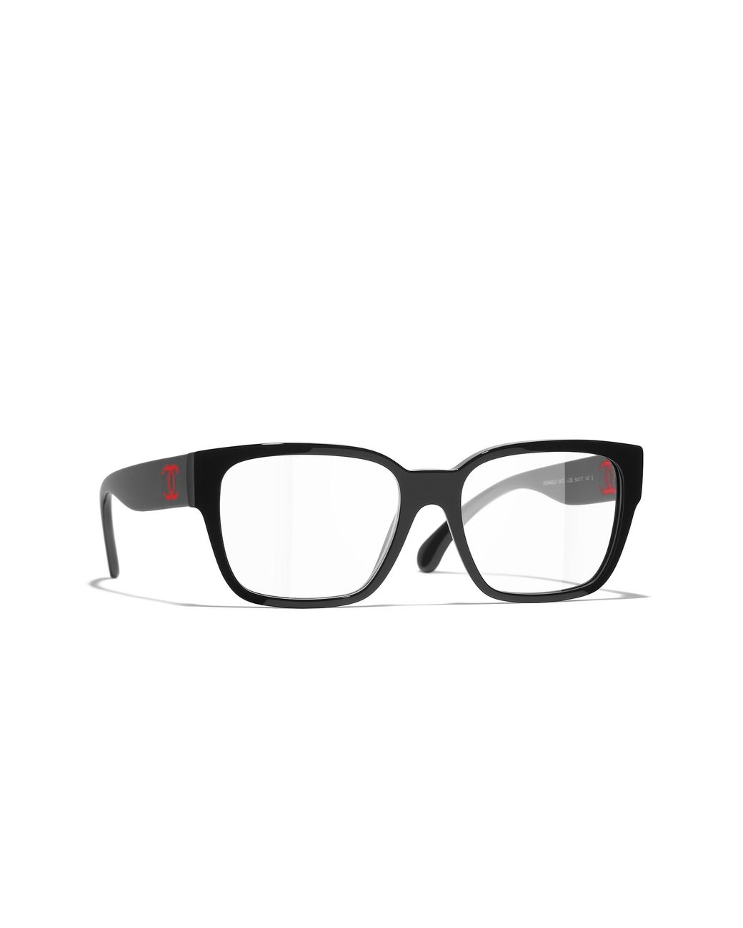 Chanel Black Sunglass Square Eyeglasses Ch3475