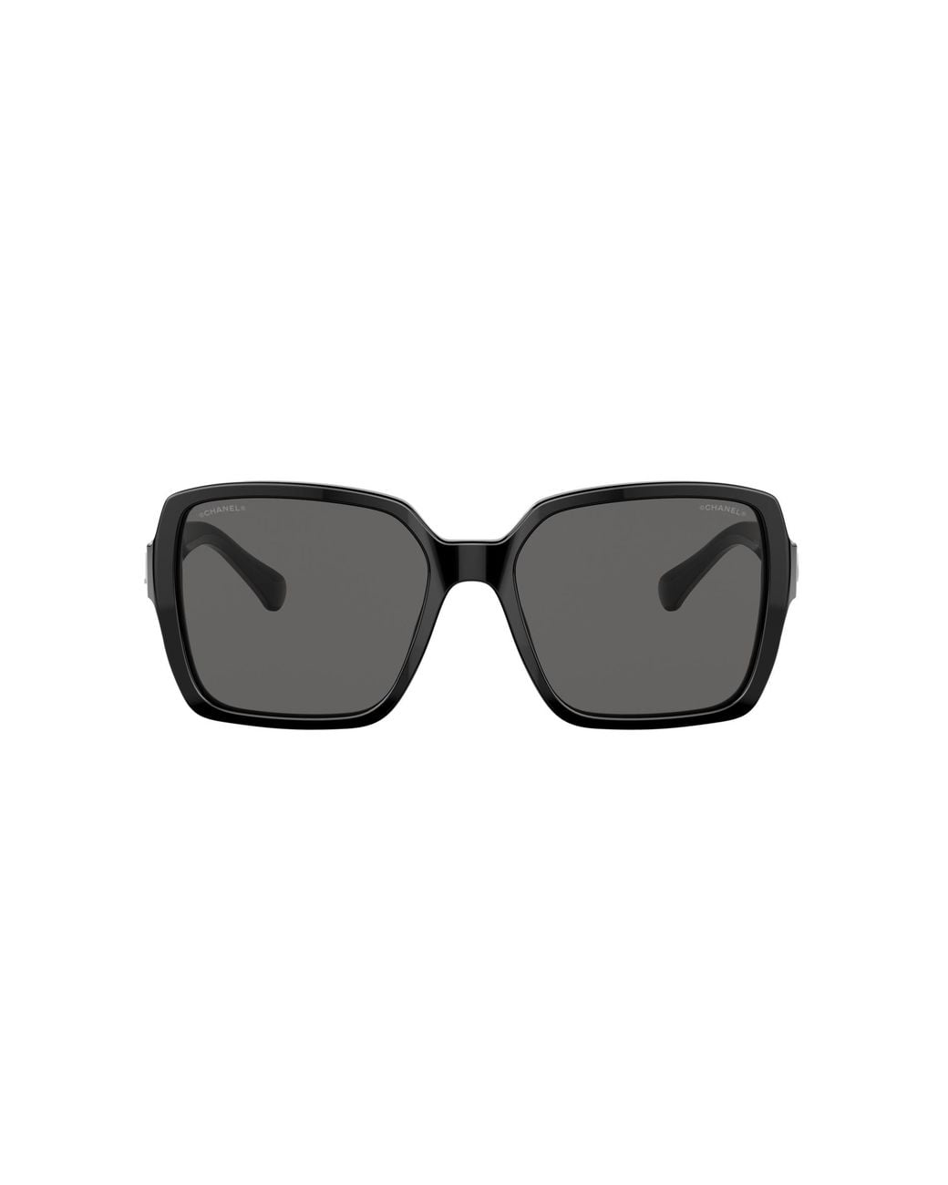 Chanel Black Sunglass Square Sunglasses Ch5408