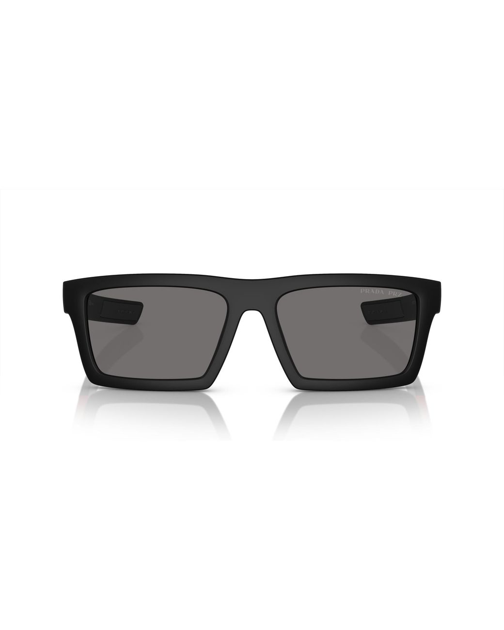 Prada Linea Rossa Black Polarized Sunglasses for men