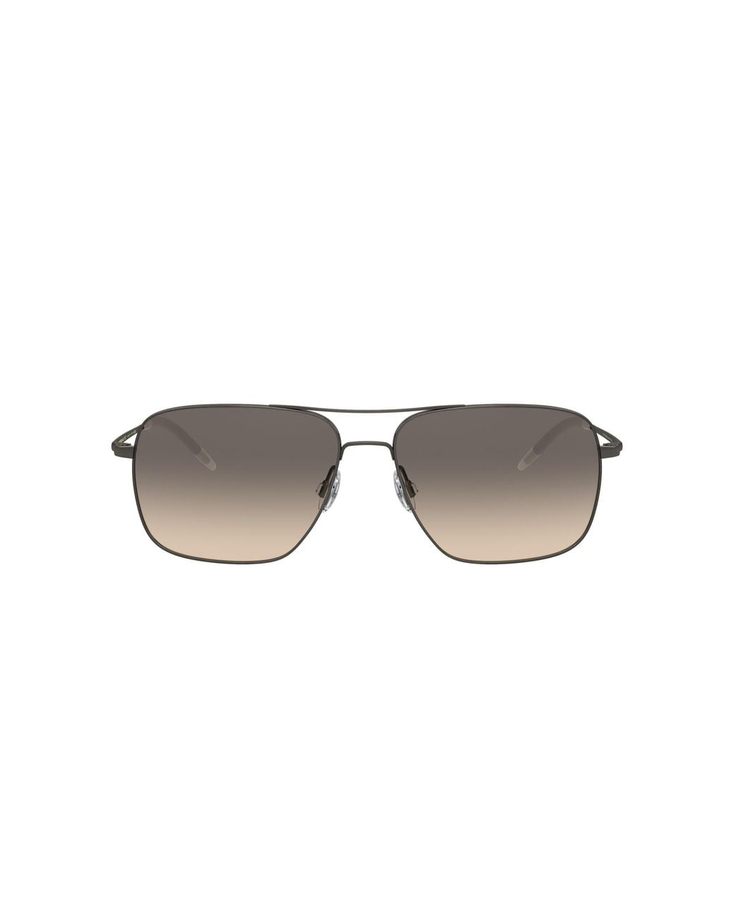 Oliver Peoples Black Sunglass Clifton for men