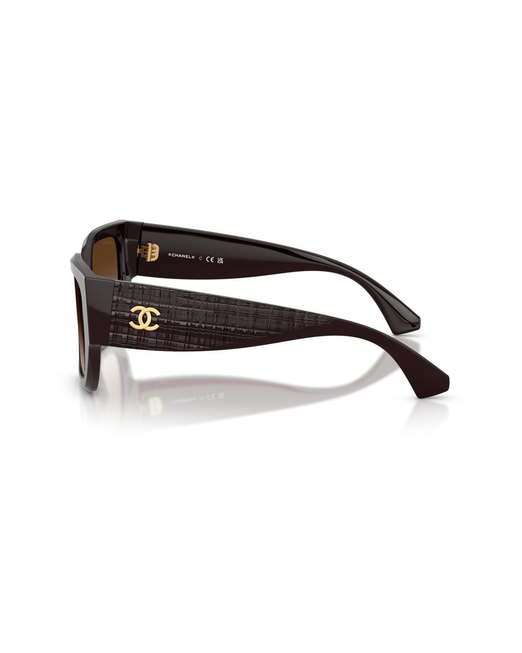Chanel Black Sunglass Butterfly Sunglasses Ch5571a