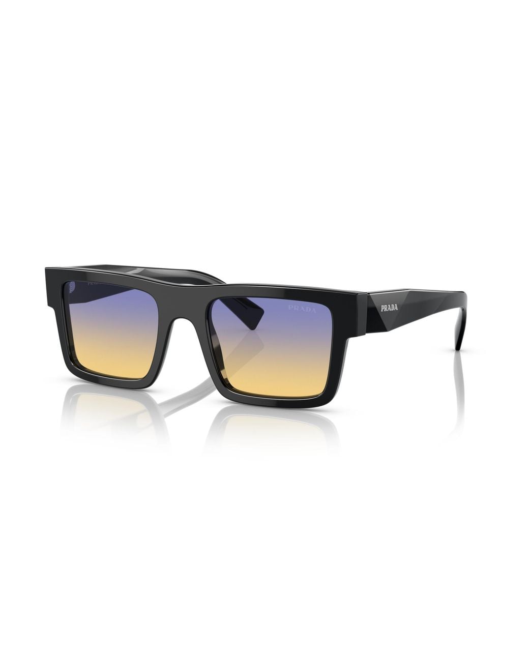 Prada Black Sunglass Pr 19ws for men