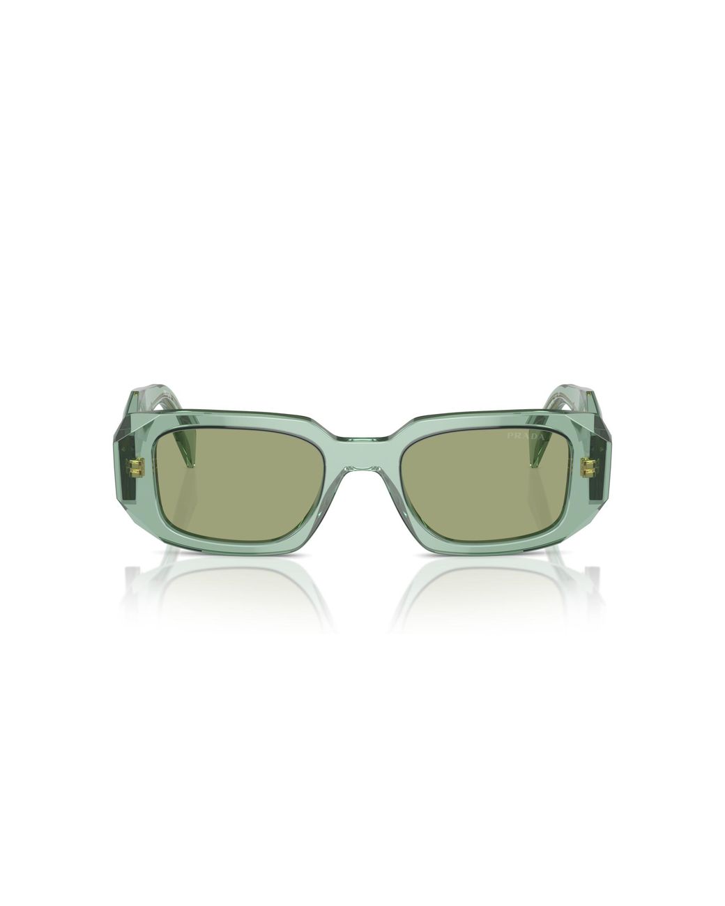 Prada Green Acetate Pr 17Ws Sunglasses