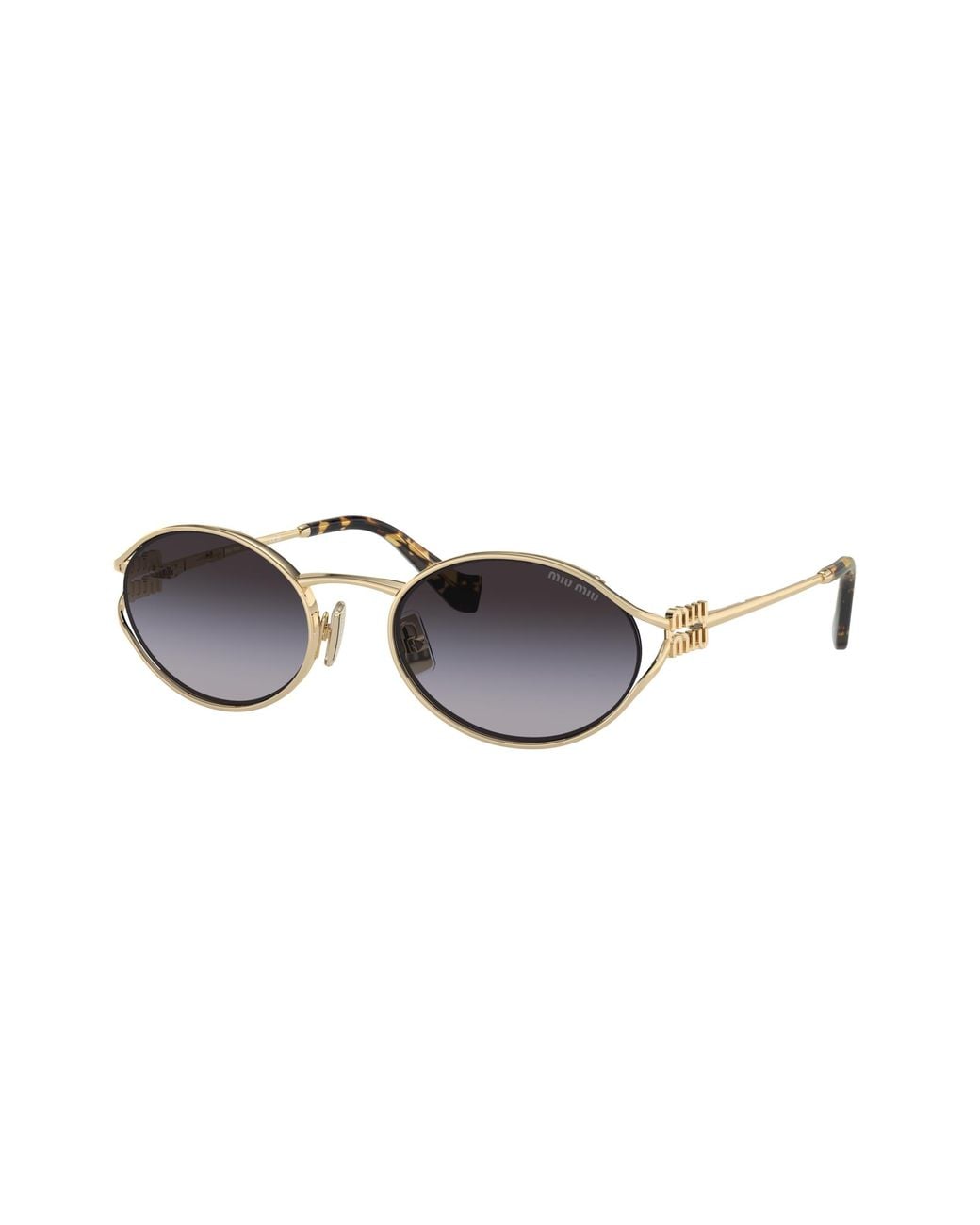 Miu Miu Black Sunglass Mu 52ys