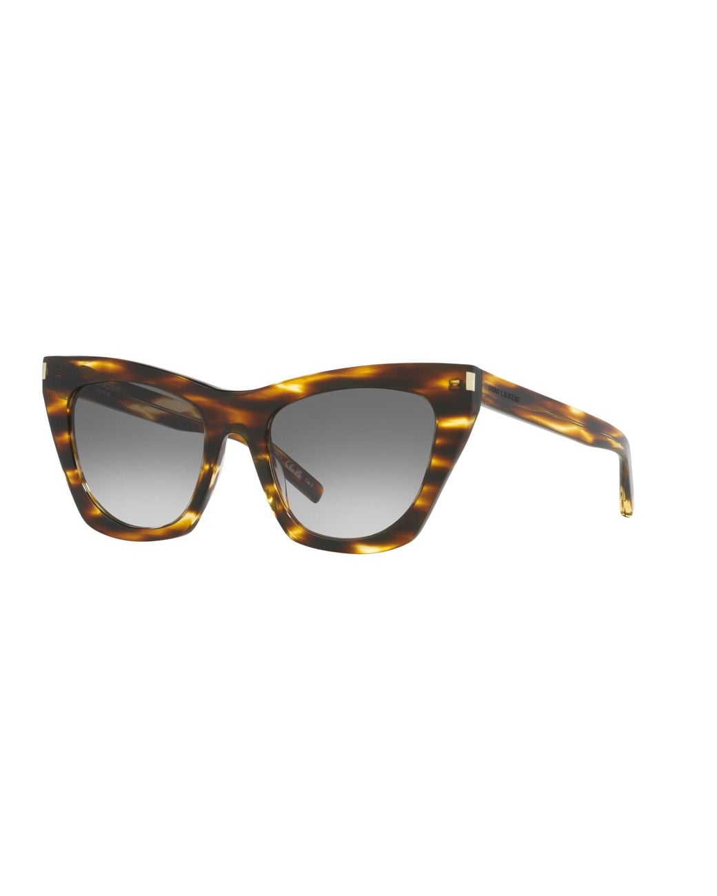 Saint Laurent Black Sunglass Sl 214 Kate