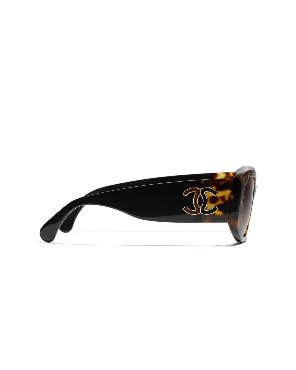 Chanel Brown Sunglass Oval Sunglasses Ch5524a