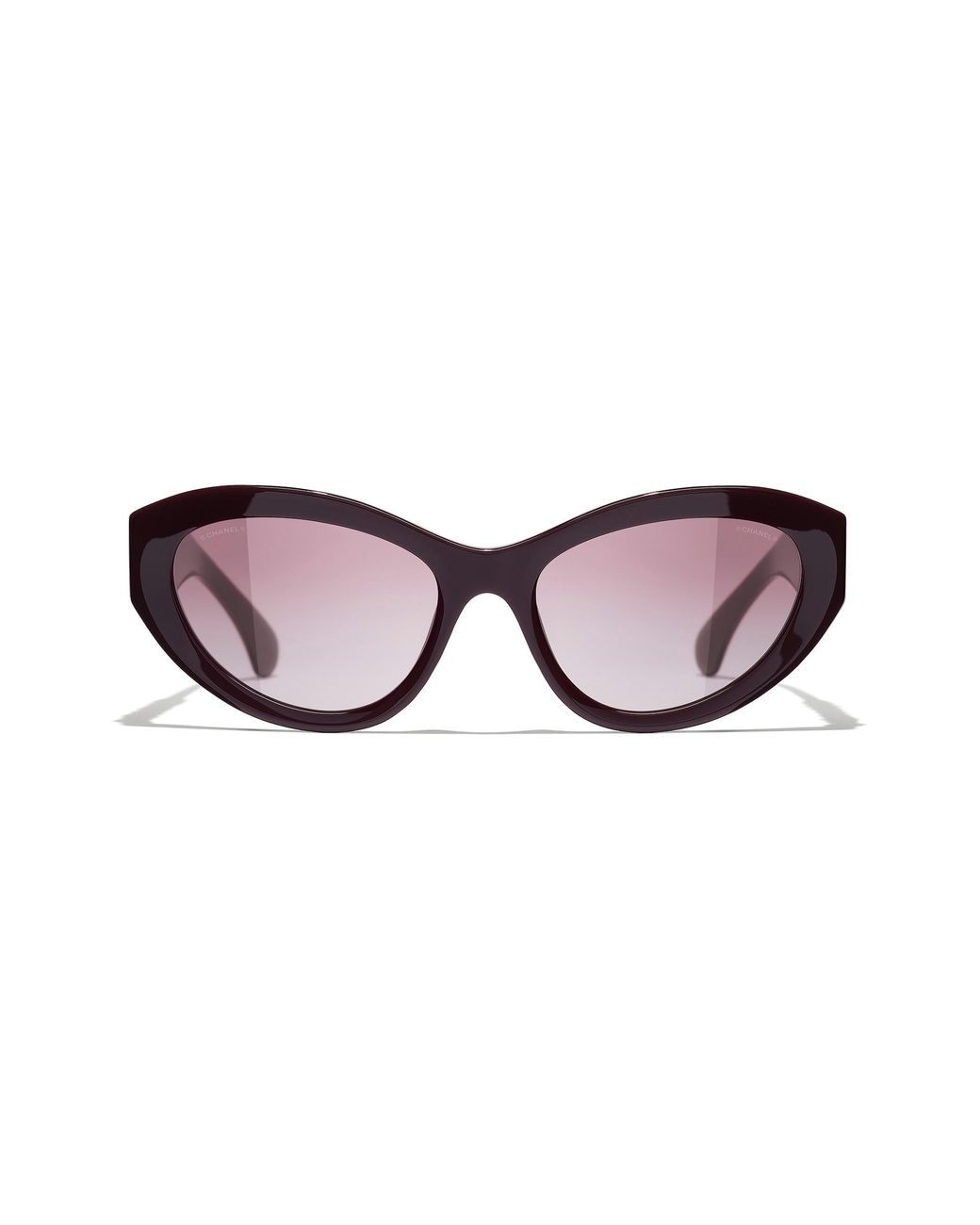Chanel Black Sunglass Cat Eye Sunglasses Ch5513