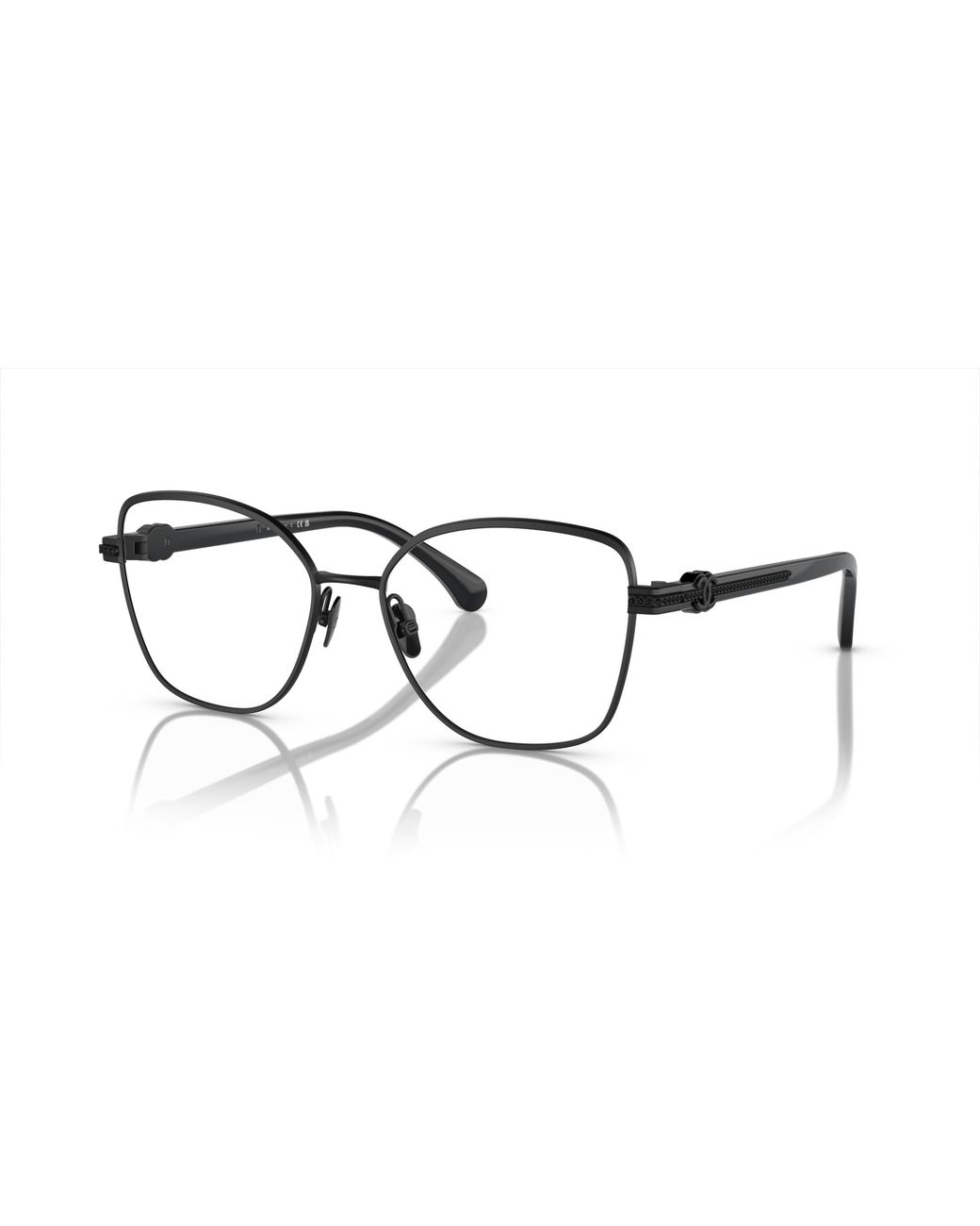 Chanel Black Sunglass Butterfly Eyeglasses Ch2212