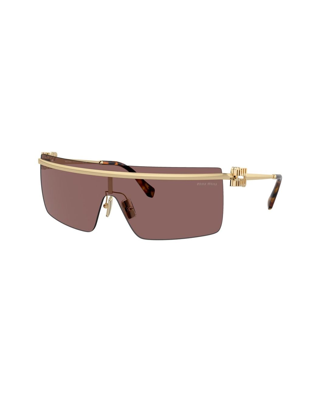 Miu Miu Black Sunglass Mu 50zs