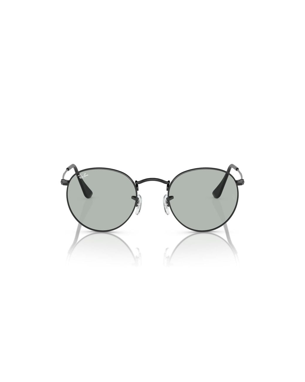 Ray-Ban Black Sunglass Round Metal for men