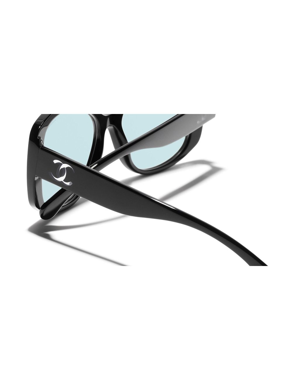 Chanel Black Sunglass Butterfly Blue Light Glasses Ch3476s