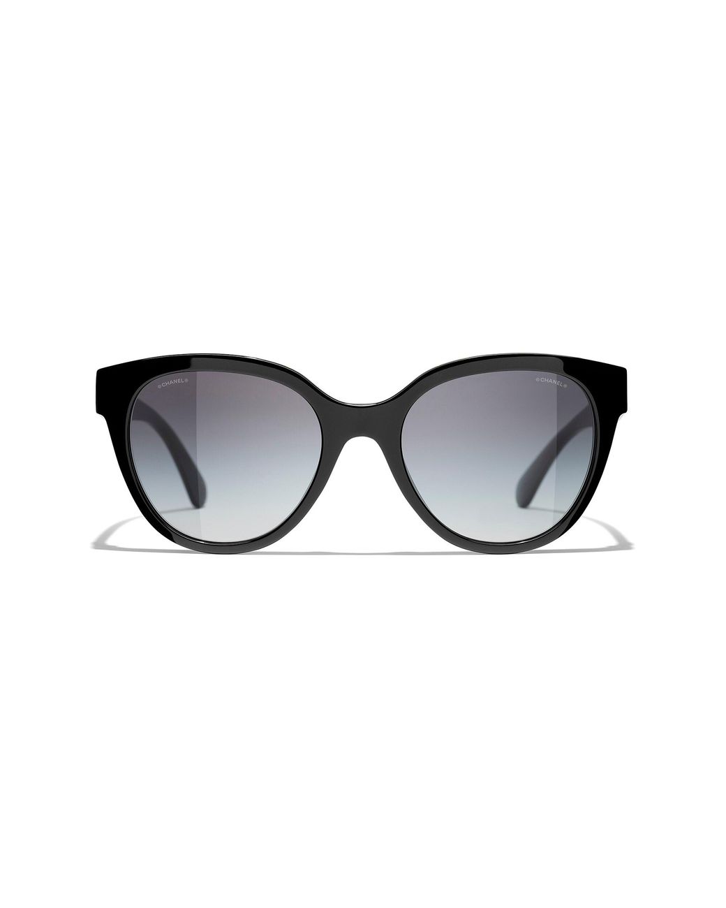 Chanel Sunglass Butterfly Sunglasses Ch5414 in Black
