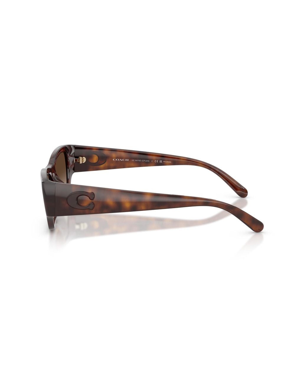 COACH Black Sunglass Cfu16