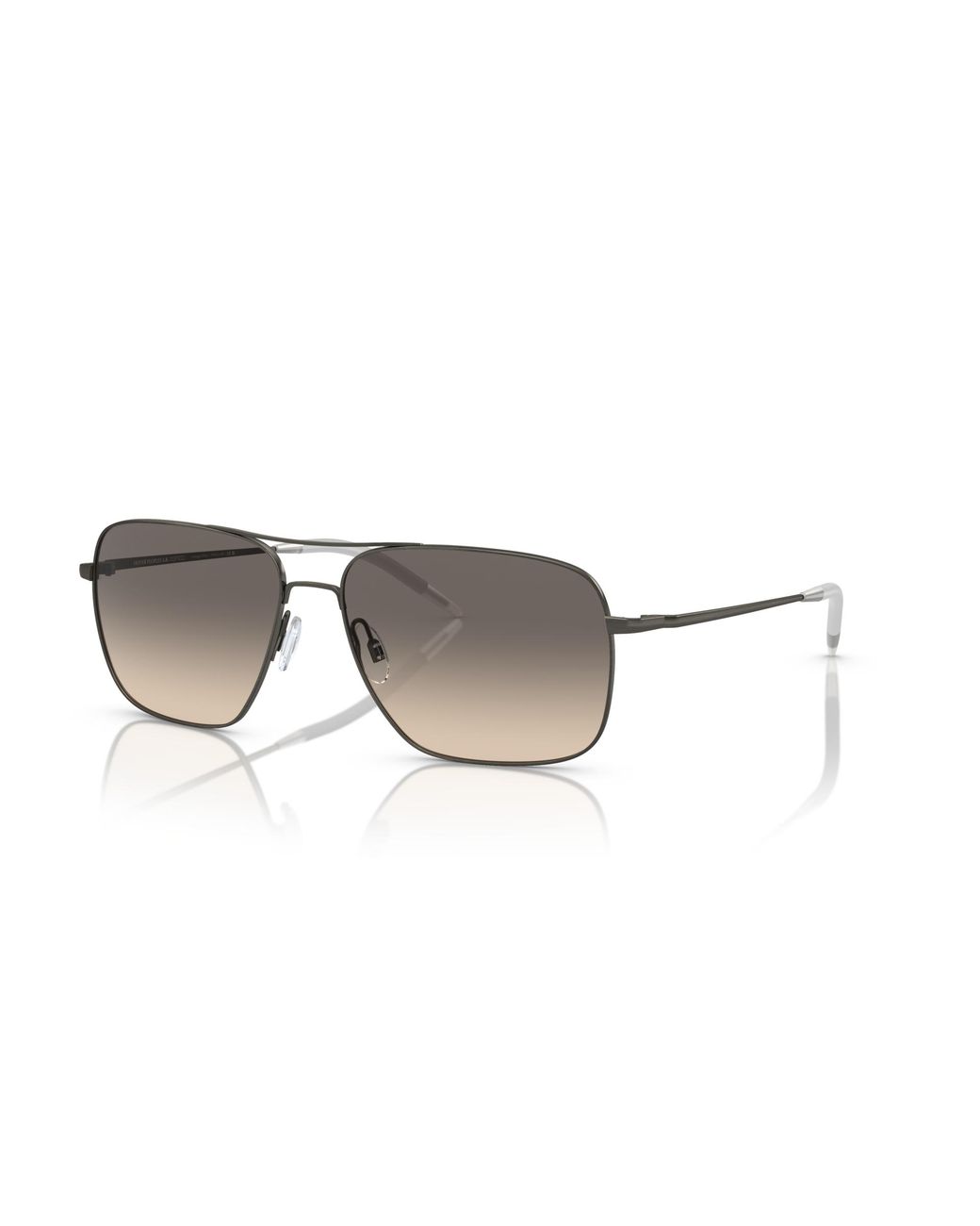 Oliver Peoples Black Sunglass Clifton for men