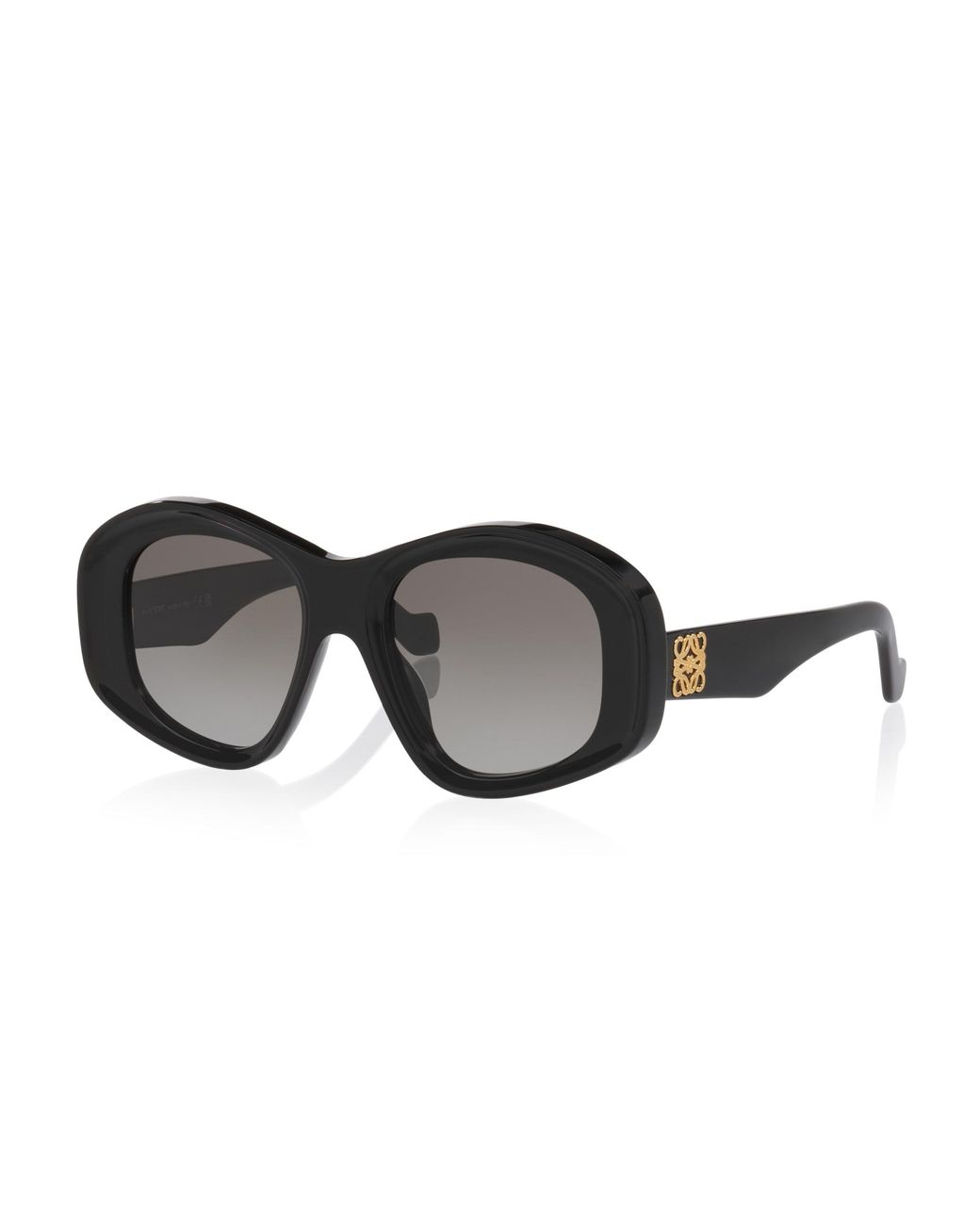Loewe Black Sunglass Anagram Lw40181i