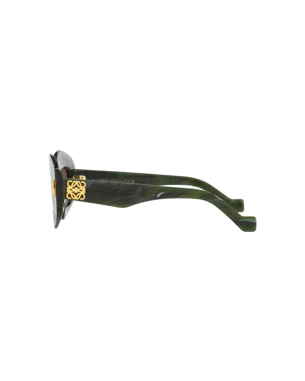 Loewe Green Screen Geometric-frame Sunglasses - Women's - Acetate