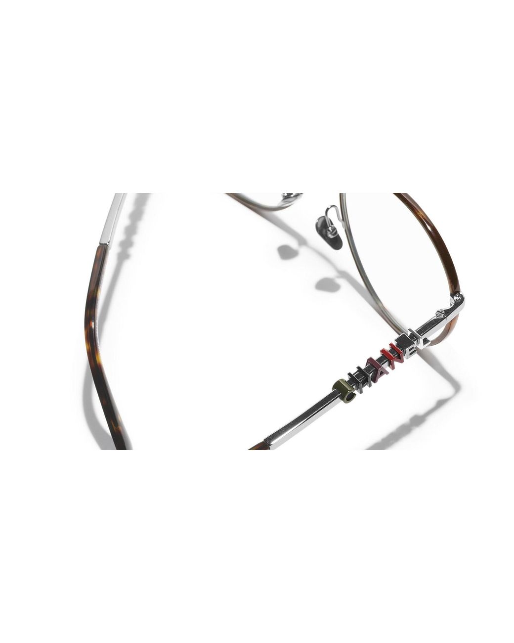 Chanel Black Sunglass Pilot Eyeglasses Ch2214