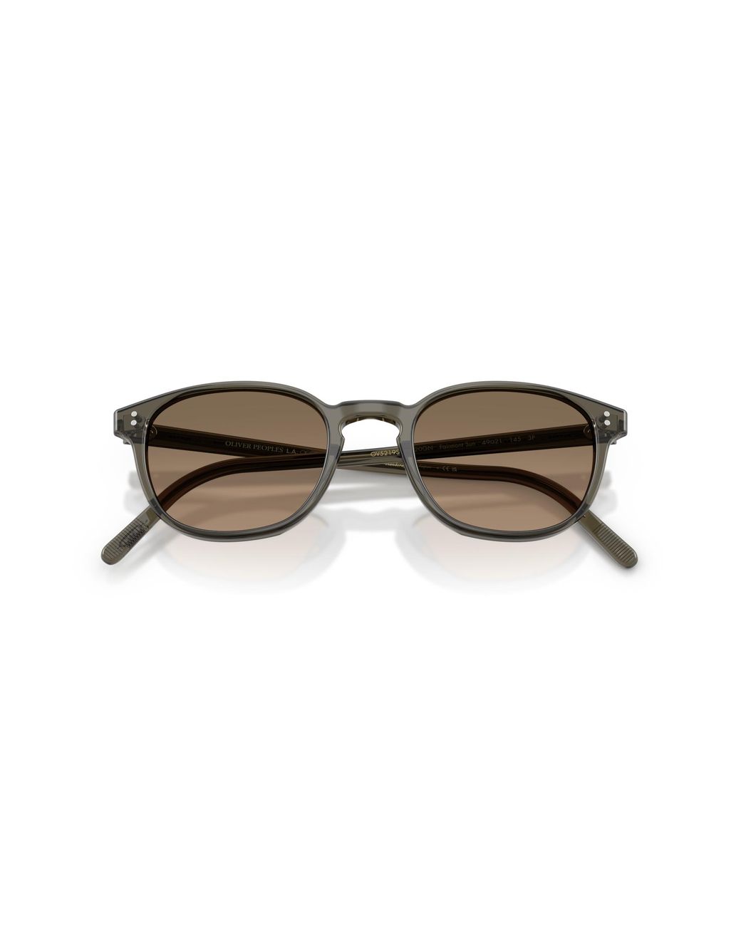 Oliver Peoples Black Sunglass Ov5219s Fairmont Sun for men