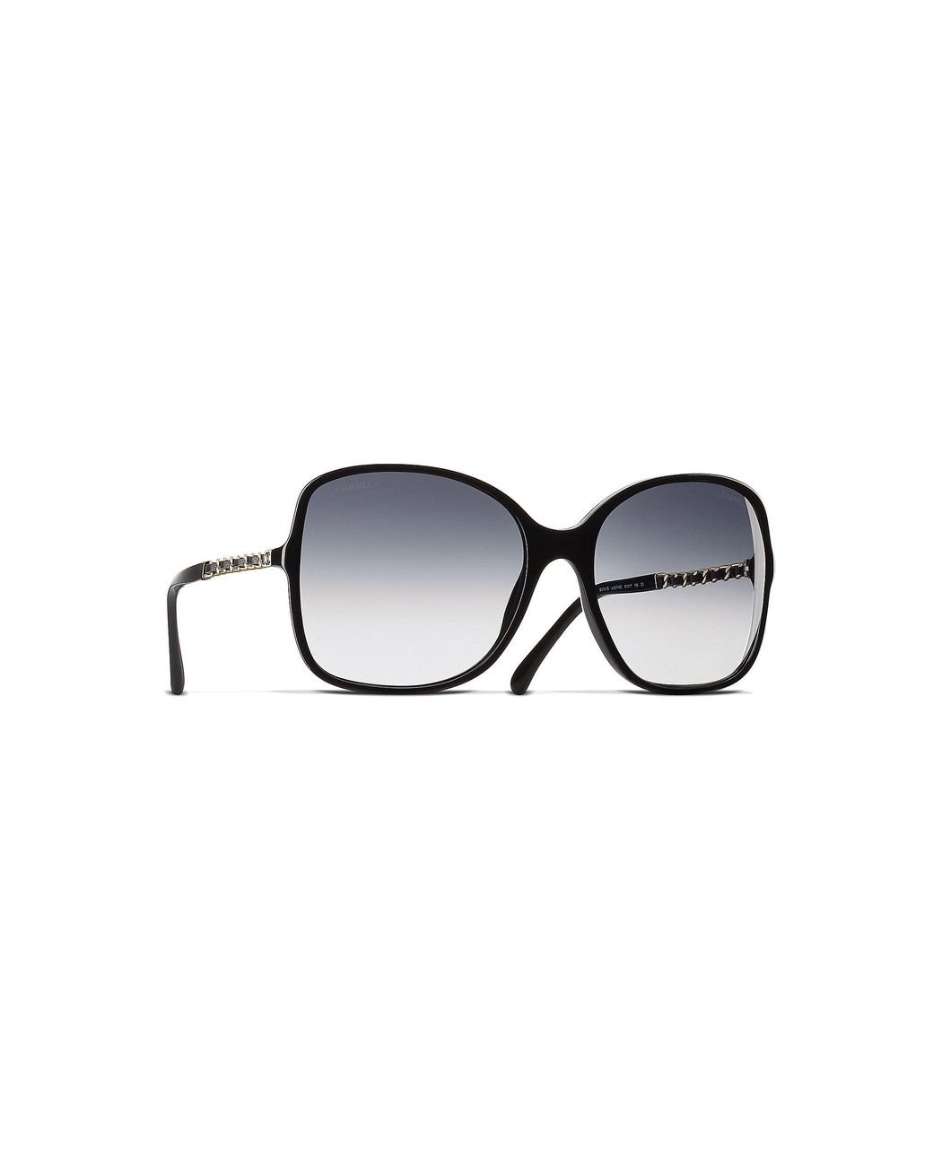 Chanel Square Sunglasses Ch5210q in Black