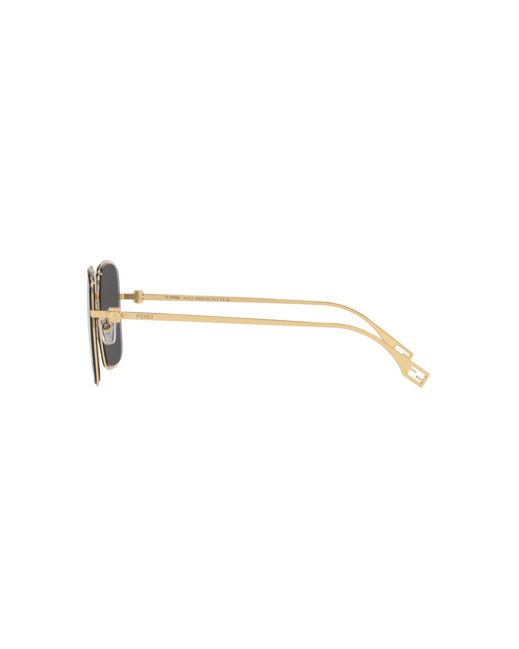 Fendi Black Sunglass Baguette Fe40123u