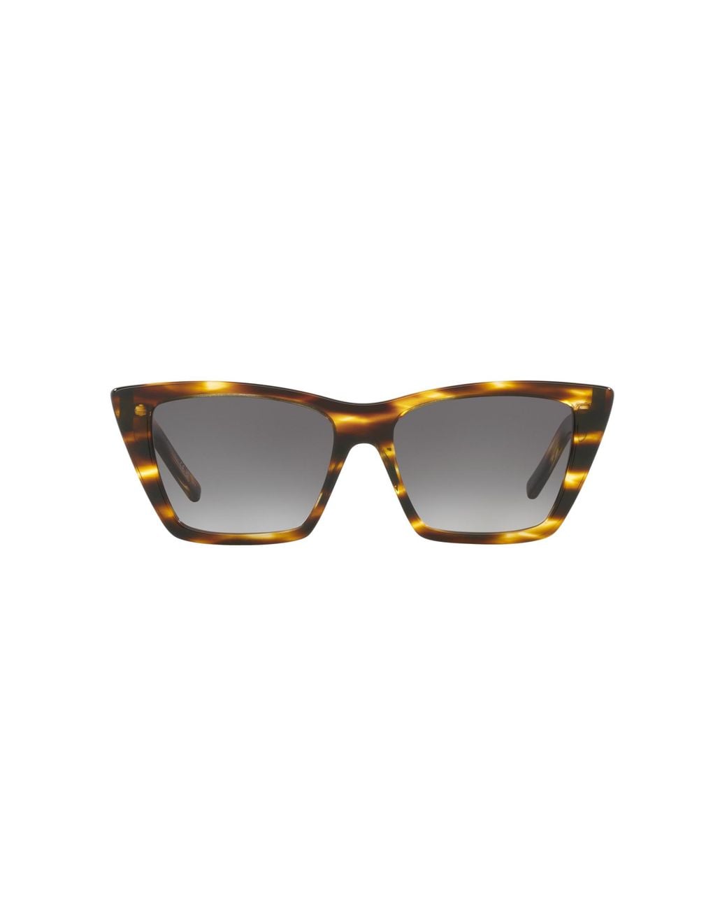 Saint Laurent Black Sl276 Mica Cat Eye Sunglasses