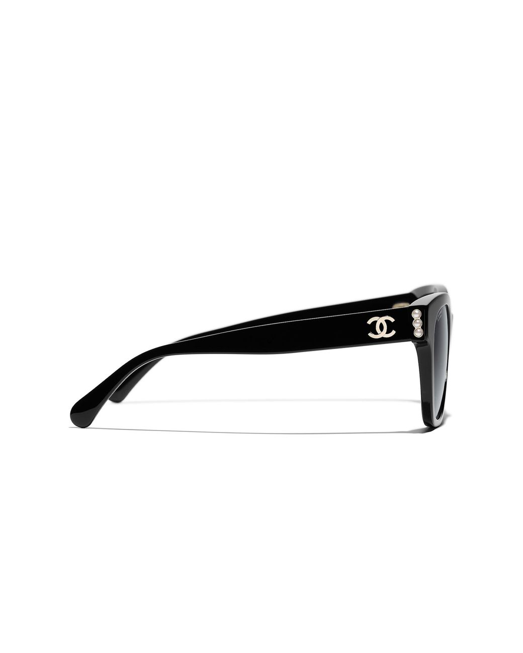 Chanel Black Sunglass Square Sunglasses Ch5482h