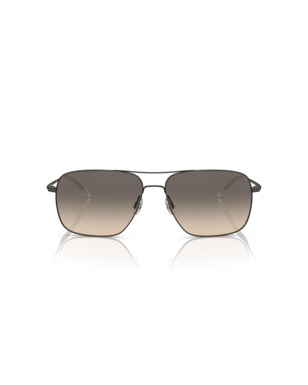 Oliver Peoples Black Sunglass Clifton for men