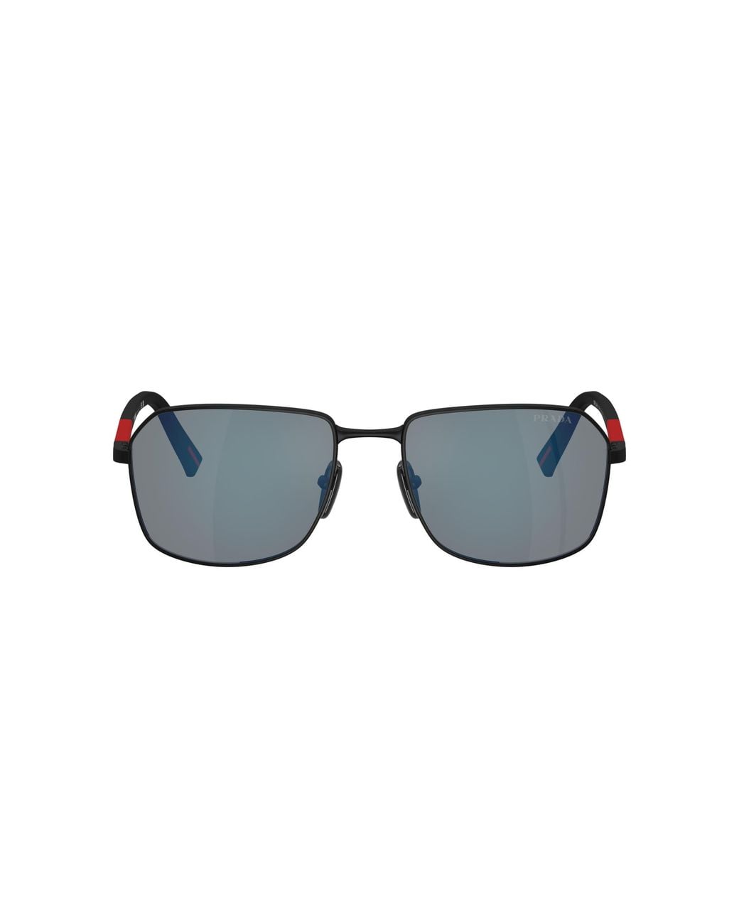 Prada Linea Rossa Black Sunglass Ps A51s for men