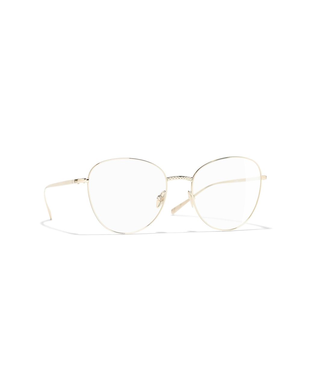 Chanel Black Sunglass Round Eyeglasses Ch2192