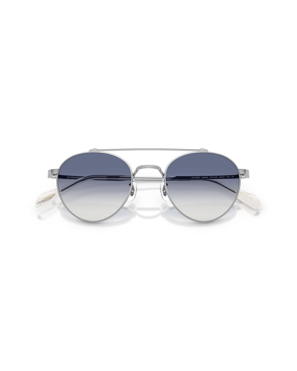 Oliver Peoples Black Sunglass Brunner for men